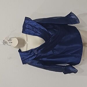 Alex Evenings Royal Blue Tp Size XL